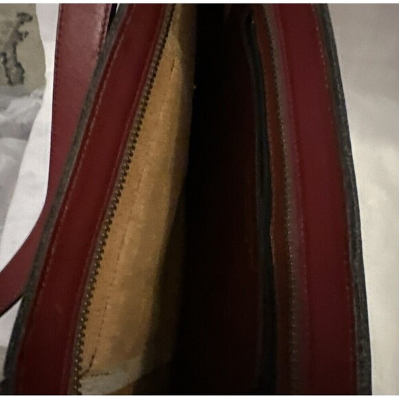 Vintage 60s 70s ETIENNE AIGNER Large Handmade Leather Handbag Shoulder Bag RARE - Picture 4 of 4